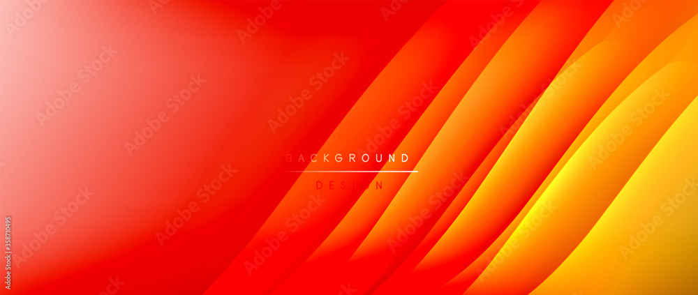 Fluid gradient waves with shadow lines and glowing light effect, modern flowing motion abstract background for cover, placards, poster, banner or flyer Fluid gradient waves with shadow lines and glowing light effect, modern flowing motion abstract background for cover, placards, poster, banner or flyer