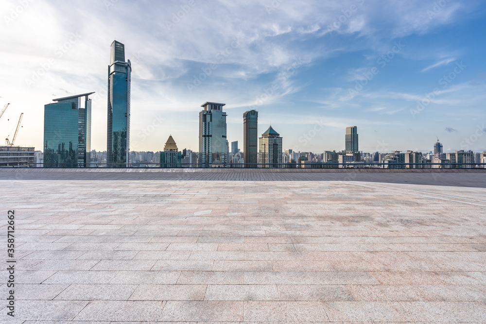 Obraz premium city skyline