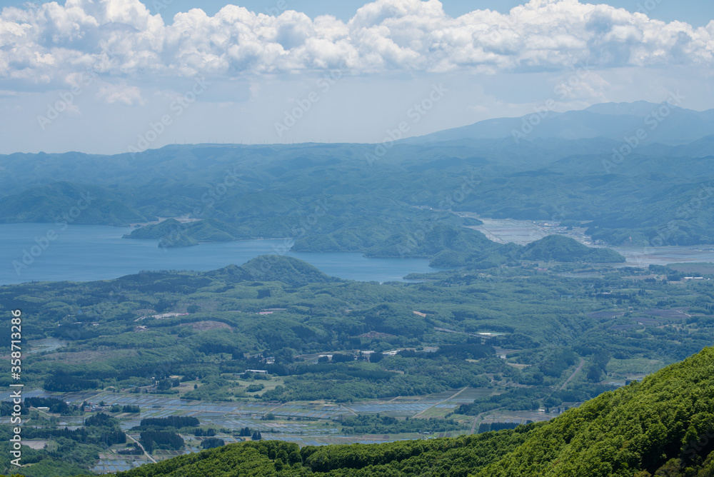 Naklejka premium 雄国沼