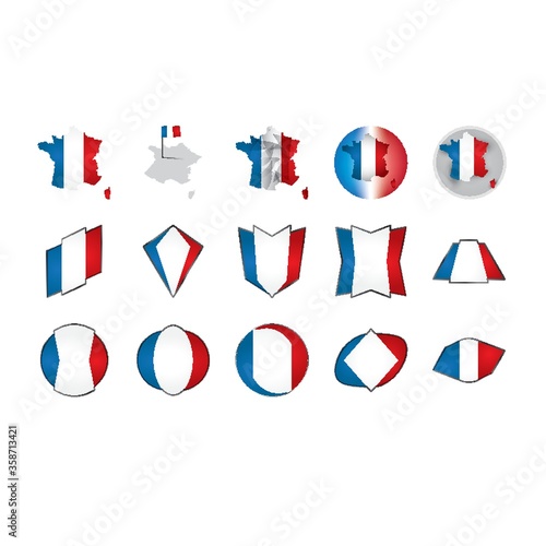 Free Download collection of france flags - GFXLoad