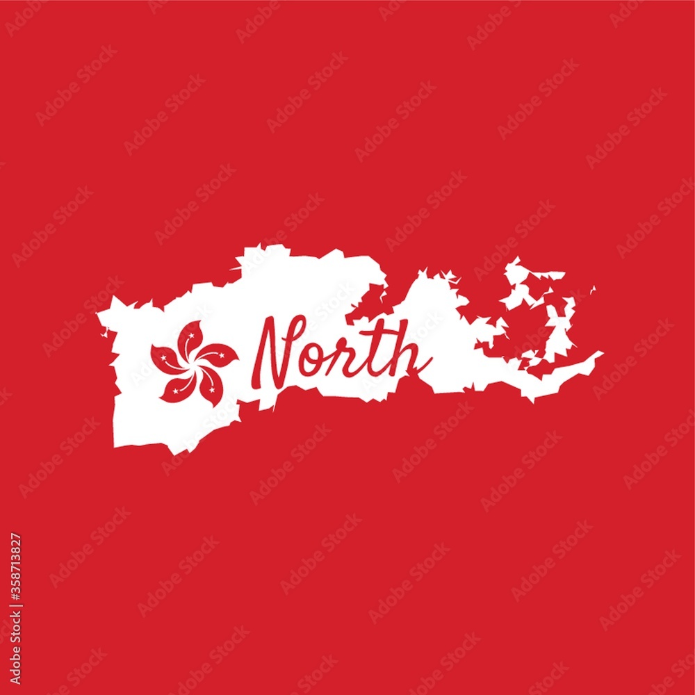 north hong kong map