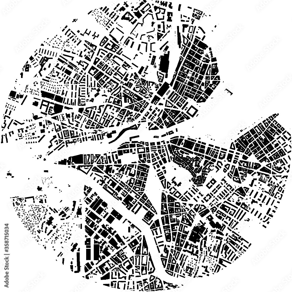 Naklejka premium Geneva City Centre