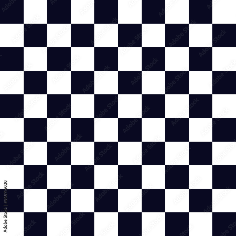 Fototapeta premium 市松模様 青 L 1