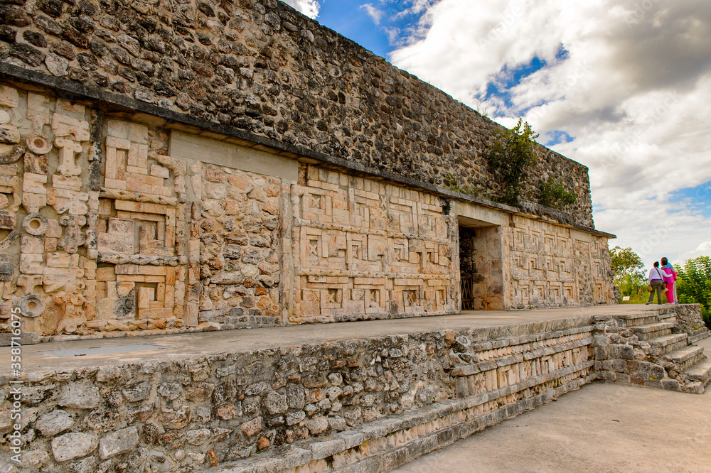 Uxmal, an ancient Maya city of the classical period. One of the most important archaeological sites of Maya culture. UNESCO World Heritage site Uxmal, an ancient Maya city of the classical period. One of the most important archaeological sites of Maya culture. UNESCO World Heritage site