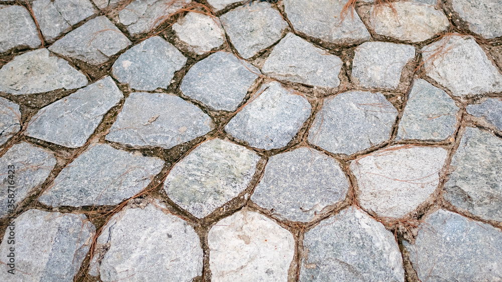 Obraz premium rock stone wall background for texture