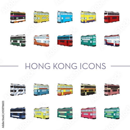 hong kong icons