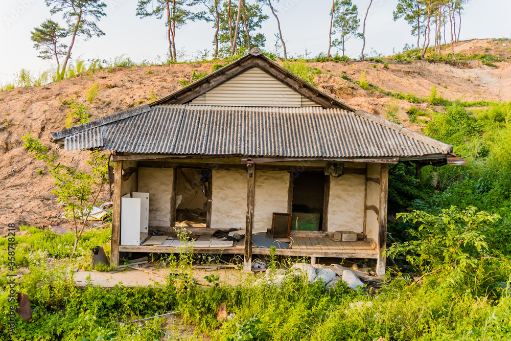 Old abandoned house in the countryside Old abandoned house in the countryside