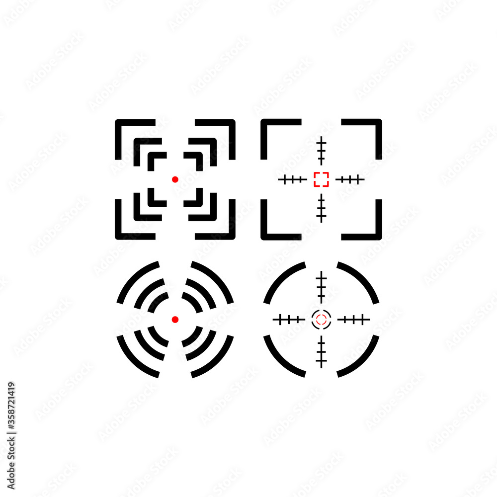 Best Target Icon In Trendy Flat Design Best Target Icon In Trendy Flat Design