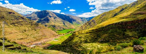 It's Ruins of the Sacred Valley of the Incas, Peru, South America