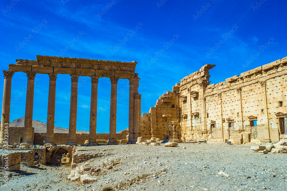 It's UNESCO World Heritage Site. Palmyra, Syria.