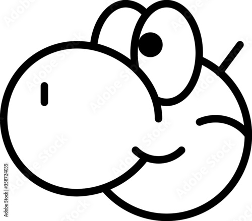 video game enemy icon vector for web and apps