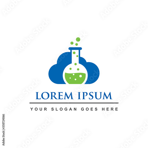 CLOUD LAB LOGO , LAB TECH LOGO