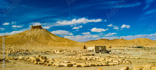 It's Palmyra landscape ruins.