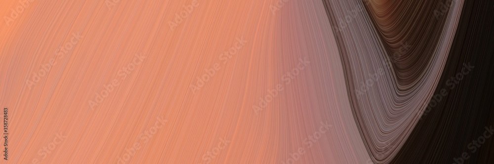 abstract moving designed horizontal banner with dark salmon, very dark pink and pastel brown colors. fluid curved lines with dynamic flowing waves and curves for poster or canvas abstract moving designed horizontal banner with dark salmon, very dark pink and pastel brown colors. fluid curved lines with dynamic flowing waves and curves for poster or canvas