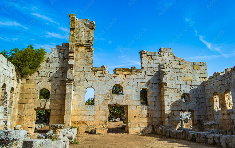 It's Ruins of an ancient civilization of Syria.