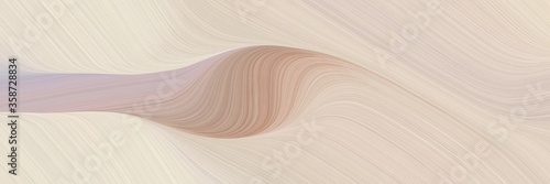 abstract flowing banner design with pastel gray, rosy brown and silver colors. fluid curved lines with dynamic flowing waves and curves for poster or canvas