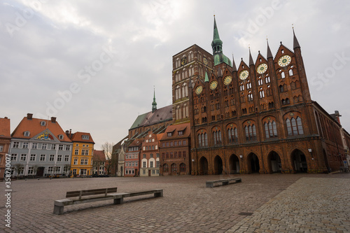 The city Greifswald in Germany