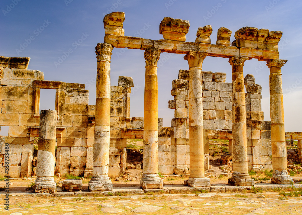 Ruins of Apamea, Syria Ruins of Apamea, Syria