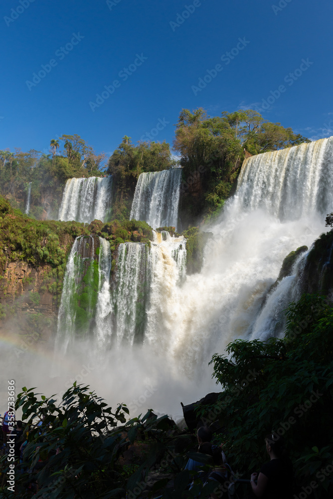 Iguazu Falls seen from Argentina