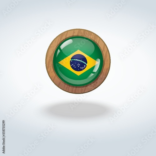 Free Download brazil flag icon - GFXLoad