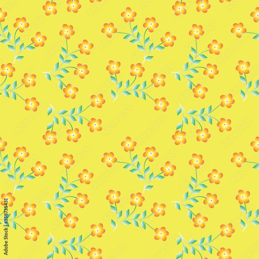 Seamless Pattern With Floral Motifs able to print for cloths, tablecloths, blanket, shirts, dresses, posters, papers. Seamless Pattern With Floral Motifs able to print for cloths, tablecloths, blanket, shirts, dresses, posters, papers.