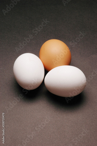 Three Eggs, Close Up, Different Concept