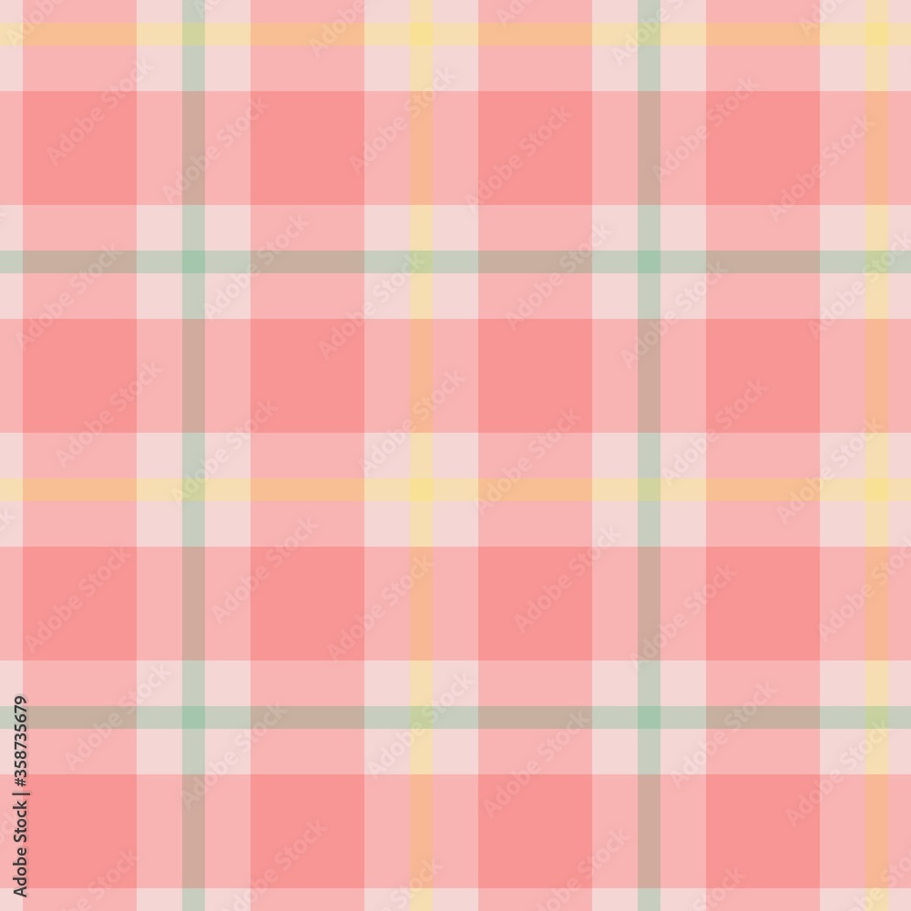 Sarong Motif with grid pattern. Seamless gingham Pattern. Vector illustrations. Texture from squares/ rhombus for - tablecloths, blanket, plaid, cloths, shirts, textiles, dresses, paper, posters.