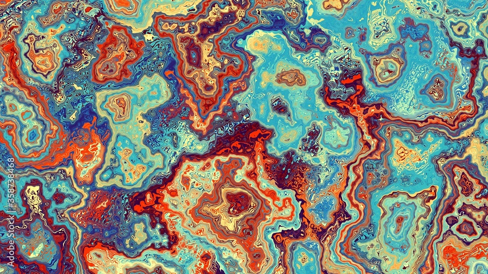 Abstract wavy marble texture. Horizontal pattern with aspect ratio 16 : 9 Abstract wavy marble texture. Horizontal pattern with aspect ratio 16 : 9