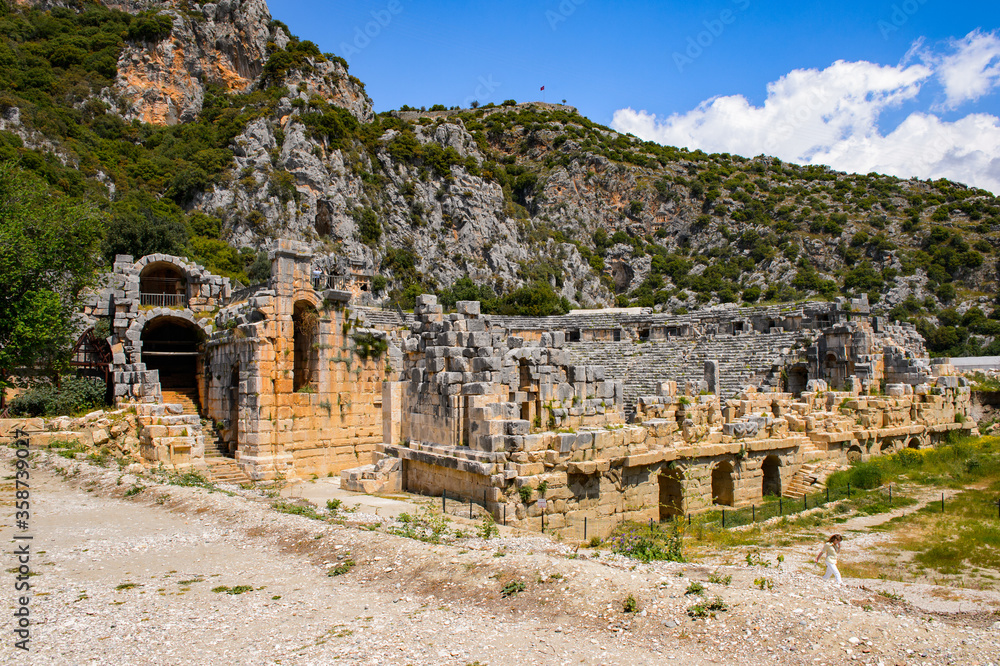 It's Ruins of Myra, Turkey
