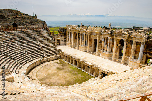 Pamukkale, Turkey. UNESCO World Heritage site