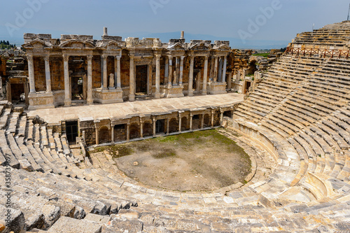 Pamukkale, Turkey. UNESCO World Heritage site