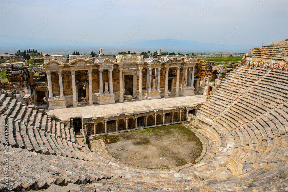 Pamukkale, Turkey. UNESCO World Heritage site