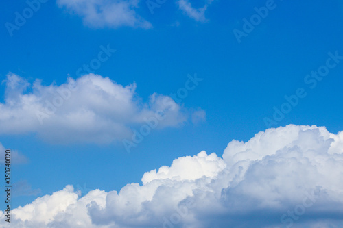 Blue sky and clouds