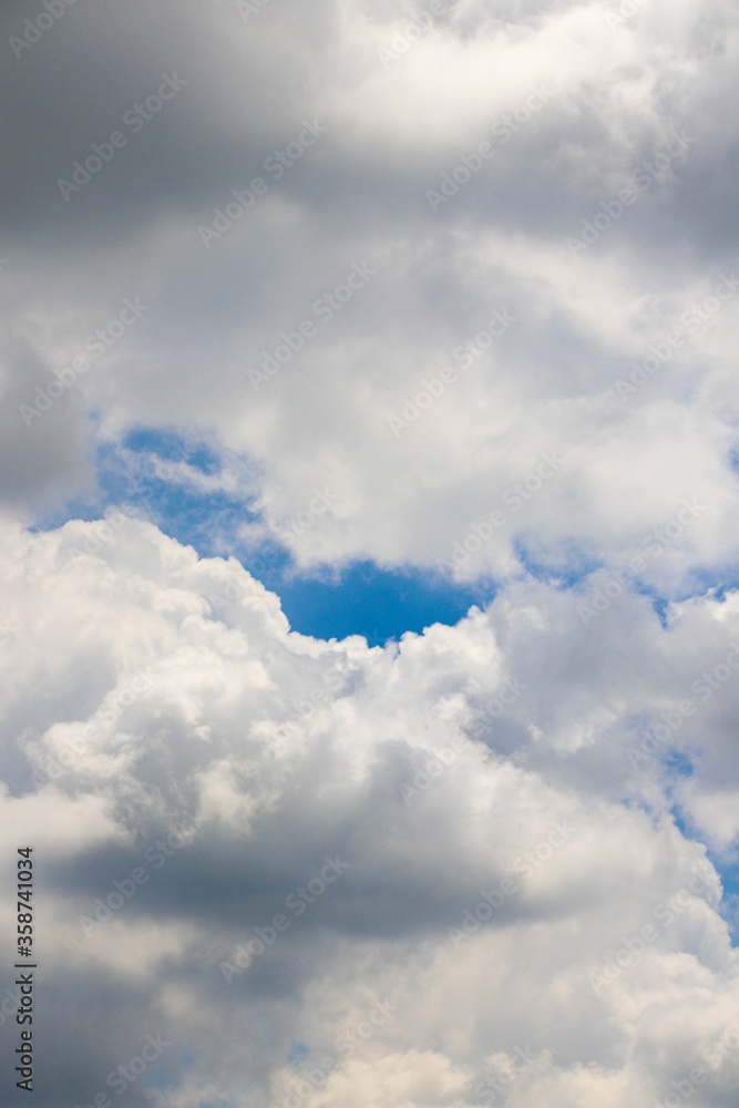 Blue sky and clouds Blue sky and clouds