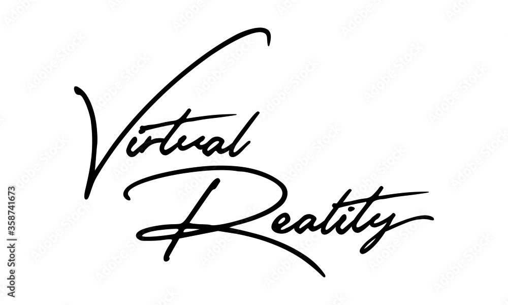 Virtual Reality Typography Handwritten Text
Positive Quote Virtual Reality Typography Handwritten Text
Positive Quote