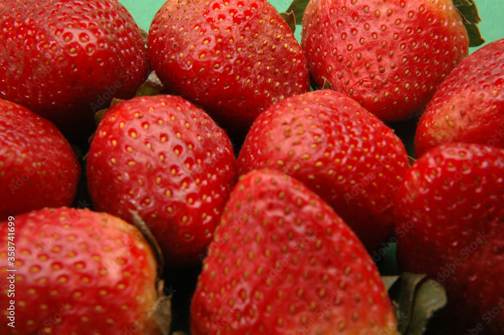 Full frame shot of Strawberries Full frame shot of Strawberries