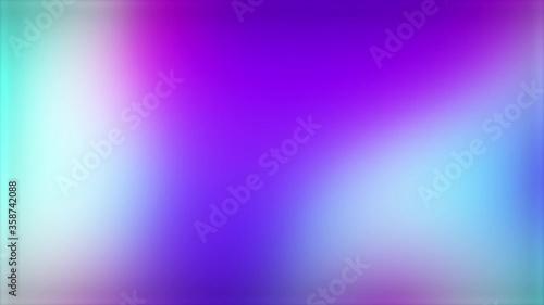 Holographic colourful gradient background animation with seamless loop