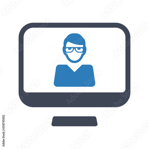 Online student icon