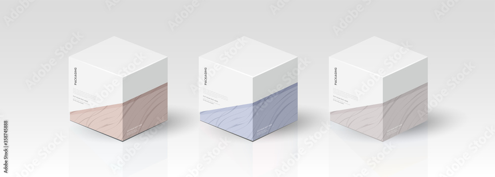 Box, packaging template for product vector design, vector illustration Box, packaging template for product vector design, vector illustration