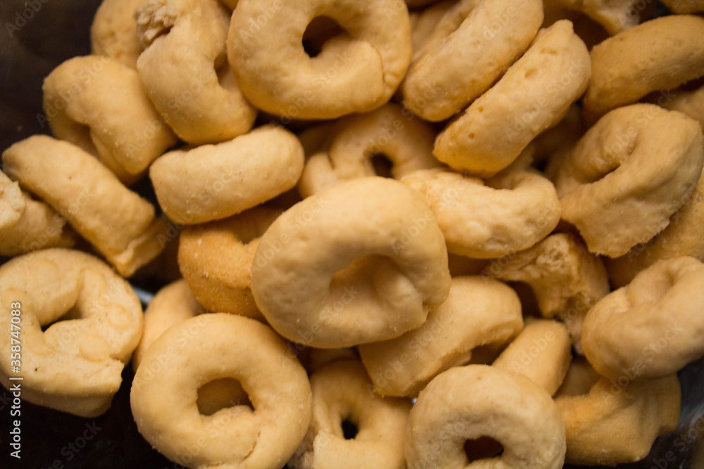 close-up of typical Italian food product called close-up of typical Italian food product called