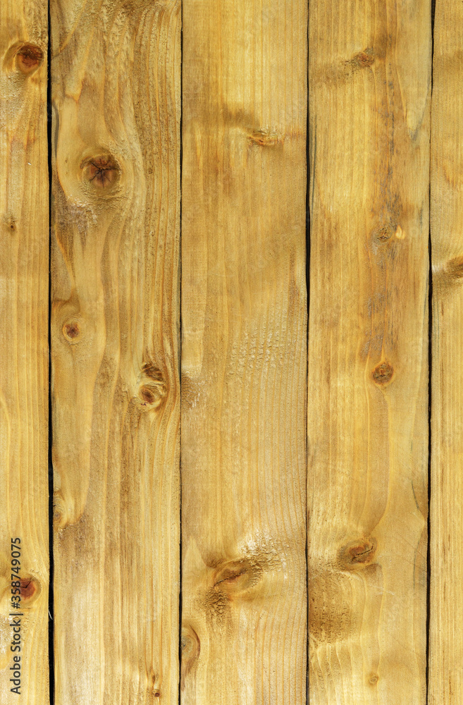 Fototapeta premium wooden background. Wooden boards with structure lines and cracks.