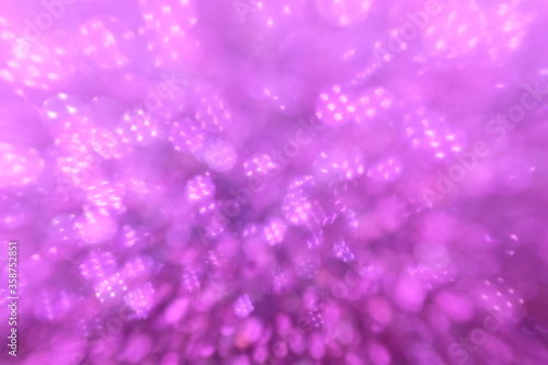 Pink crystal abstract background and defocus on bokeh sparkling background