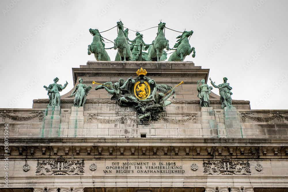 It's Cinquantenaire triumphal arch in Brussels, Belgium.
