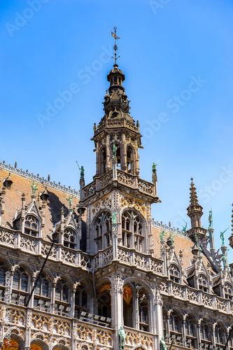 It's Architecture on the Grand Place (Grote Markt), the central square of Brussels, the UNESCO World Heritage © Anton Ivanov Photo