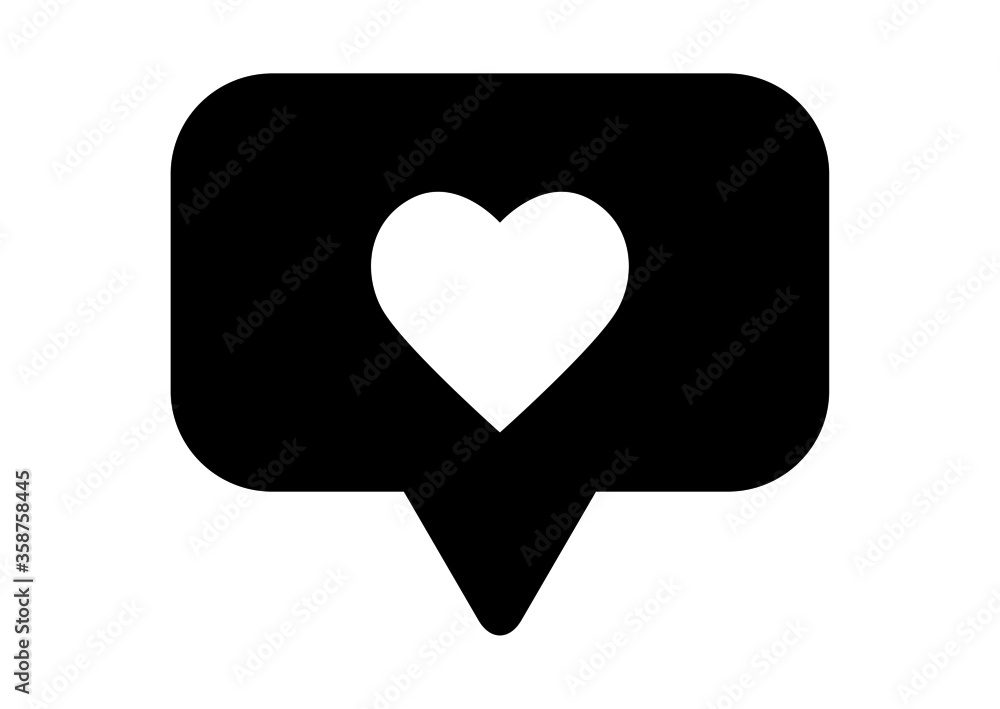 Notification Like Filled Icon For Apps And Web Notification Like Filled Icon For Apps And Web
