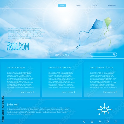 freedom web page