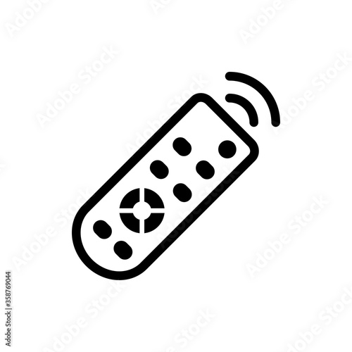 remote icon logo illustration design