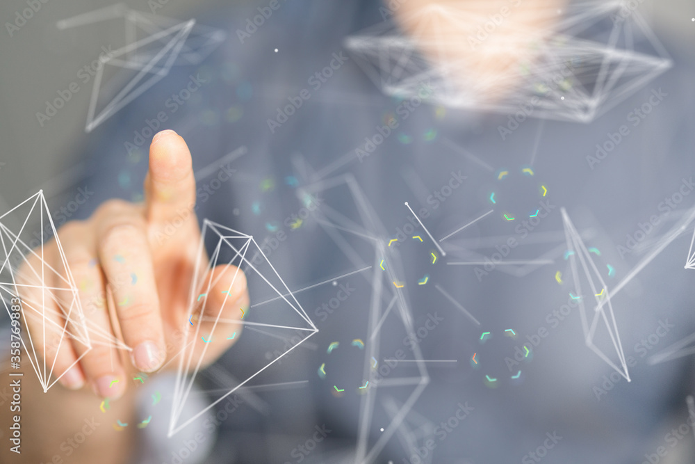 organization network team concept networking.