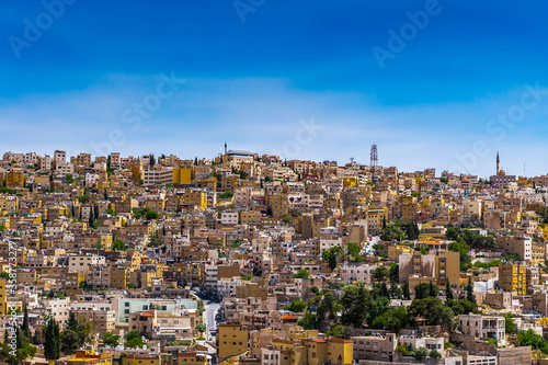 It's Architecture of Amman, the capital and the largest city of Jordan © Anton Ivanov Photo