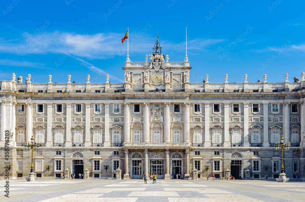 It's Palacio Real (Royal Palace), Madrid, Spain